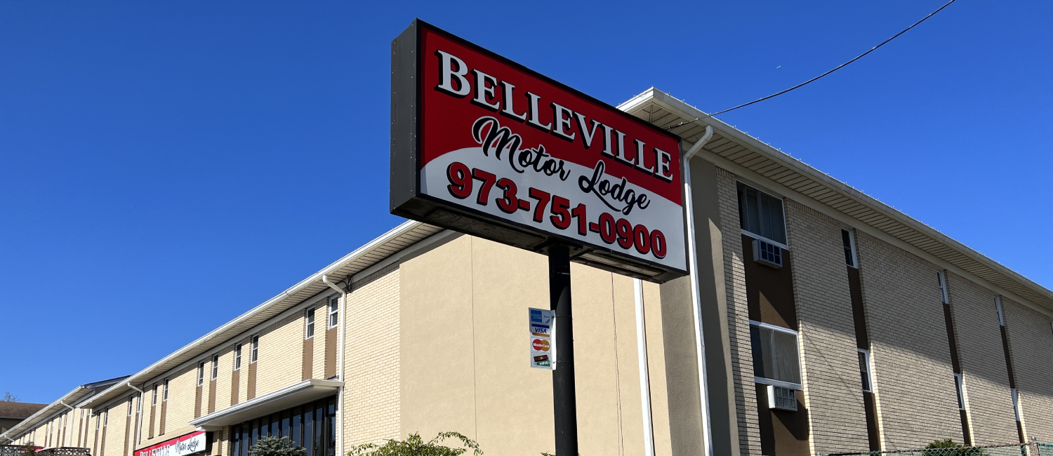 WELCOME TO BELLEVILLE MOTOR LODGE LOCATED IN BELLEVILLE, NEW JERSEY